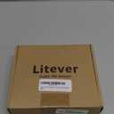 Litever Under Cabinet Light, 6 PCS 20 Inches Flexible LED Strips with Power Adapter, 24W,1800 Lumen, Daylight 5000K. Suitable for Kitchen Cabinets, Counters, Under Shelf, Closets (6-Strip-5000K)