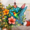 5 x Hummingbird Gifts for Women - Christmas Ornament 2026 - Beautiful Christmas Ornaments Decorative Hummingbird with Meaningful Story Card Humming Bird Valentines Birthday Teacher Gift