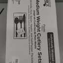 250 Disposable Cutlery Packets - Knife, Fork, Spoon, Napkin, Salt, Pepper Sets | Black & Silver Plastic Sets, Individually Wrapped Cutlery Kits