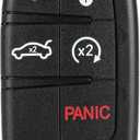 Car Key Fob Keyless Entry Remote 433MHz M3N40821302 for Chrysler 300, for Dodge Charger / Challenger / Dart Limited