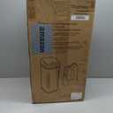 iTouchless 50 Liter / 13 Gallon Kitchen Trash Can with AC Adapter, Lid & Odor Filter  Motion Sensor Stainless Steel Garbage Bin for Home, Office, or Garage  Slim, Large Capacity Design (Light Silver / AC)