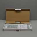 Wireless Keyboard and Mouse Combo, Full-Sized Wireless Keyboard and Adjustable DPI Mouse, 2.4GHz USB Receiver, Silent Keyboard and Mouse for PC, Windows, MAC, Desktop, Laptop (Avocado Green)