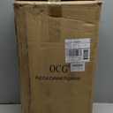 OCG 2 Tier Pull Out Cabinet Organizer (12.5" W x 21" D), Pull Out Drawers for Kitchen Cabinets, Pull Out Shelves for Base Cabinet Organization in Kitchen Bathroom Pantry, Chrome Finish