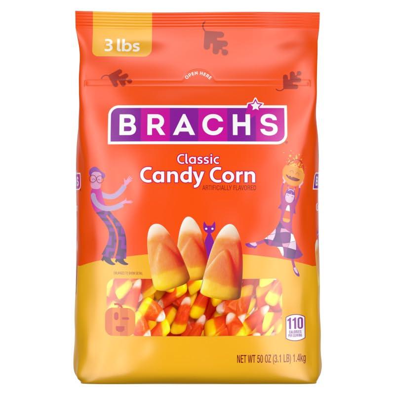 Brach's Classic Candy Corn, Classic Treats, 50 Ounce Bag (EXP 05/27/27)