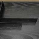 BAYKA Floating Shelves for Wall, 36 inches Wall Mounted Rustic Wood Shelves for Bathroom, Bedroom, Living Room, for Books/Storage/Decor with 22lbs CapacityBlack,Set of 3 (36inches)