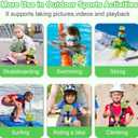 Pool Toy & Kids Underwater Camera 99FT Waterproof Kid Action Camera 1080P Video&20MP Photo with Flip Lens, Includes 32GB Card for Diving Swimming Beach Snorkeling.Birthday Gift for Boys - GKTZ