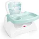 Fisher-Price Feeding Booster Seat for Toddlers, Adjustable Tray, Portable High Chair with Safety Straps, Folds for Travel, Ages 1+
