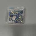 8Pcs Nylon Twisted Cord Bracelet Making Dark Colors Adjustable Slider Bracelets Friendship Braided Rope with Golden Brass Findings for DIY Jewelry Making Accessories 9.45 inch(24cm)