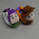 Disney Pixar Toy Story Woody and Buzz Sock Top Slippers for Kids Size 7/8