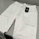 HUNGSON Mens Cargo Pants Drawstring Casual Hiking Pants Joggers Athletic Trousers Cotton Loose Straight Sweatpants for Men (30, White)