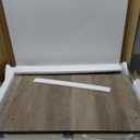 DWANTON Dog Crate Furniture with Cushion, Wooden Kennel Table with Double Doors, Indoor Dog House, Small/Medium/Large/Extra Large Size, 27.2" L, Greige