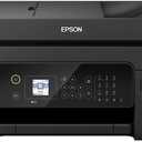 Epson Workforce WF-2830 Wireless Color Inkjet All-in-One Printer, Print Scan Copy and Fax, Automatic 2-Sided Printing, 1. 4" Color LCD, 100-sheet Paper Tray, Wi-Fi Direct Connectivity, Black