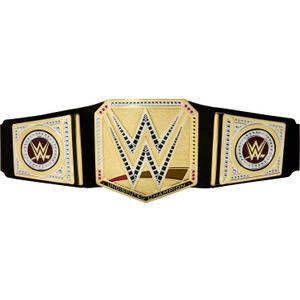 Mattel WWE Championship Title, Undisputed WWE Universal Championship Role-Play & Costume Accessory, Wearable Leather-like Belt 3+ Feet