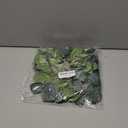 Idyllic Eucalyptus Leaves Wreath Metal Polyester Green Wreath 14 Inches for The Front Door Dcor, 1 Pack