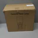 Set of 2 Ceramic Table Lamp, Puppy Shape Desk Lamp Cute Bedside Lamp for Nightstand, Living Room, Bedroom, Gifts for Kids Girls, 4W LED Bulb Included, Blue