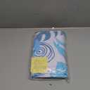 SLOOSH Hammock Pool Floats Adults, 4-in-1 Multi-Purpose Inflatable Pool Floaties PVC Water Hammock Lounge (Tropical Leaves-Blue)