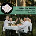 2 x Premium Designer Paper Napkins, 3-Ply 6.5 x 6.5-inches Fold Disposable Decorative Lunch Dinner Napkin (01-1.Fresh Bouquet Floral 20-Count, 6.5"x6.5",Luncheon Size)