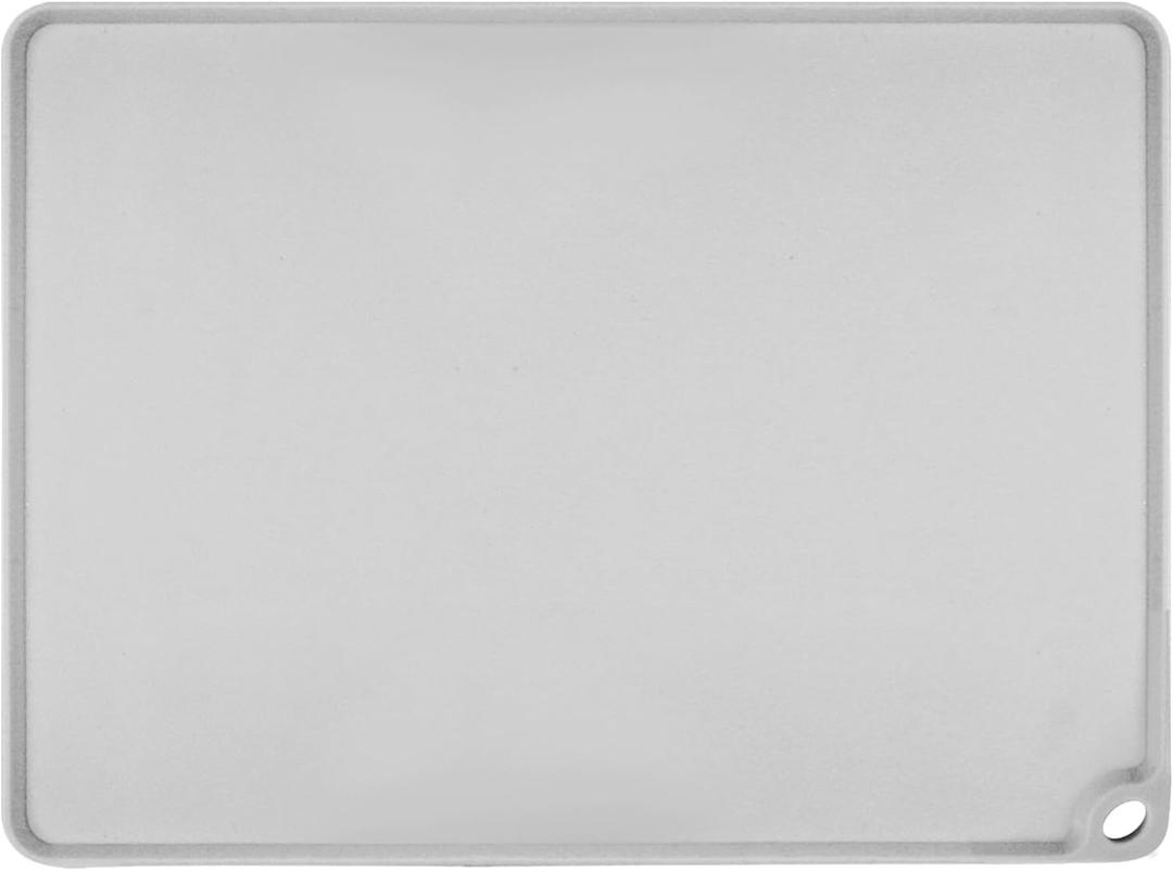 Thick Silicone Pastry Mat with High Edge, 20"x 16" Non-Stick Silicone Baking Mat, Non Slip Silicone Dough Rolling Mat for Making Bread, Cookies and Pizza, Gray Silicone Mat for Craft, Countertop Mat
