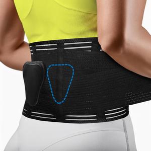 Back Brace for Lower Back Pain Relief - Lumbar Support Belt for Sciatica, Herniated Disc, and Scoliosis - Breathable Design with Support Pad - Ideal for Home, Work, and Lifting - Men & Women (Large)