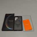 TORRAS Magnetic Designed for Samsung Galaxy S23 Ultra Case [Compatible with Magsafe] Stand, [Military Grade Drop Tested] Shockproof Translucent Slim Protective Ostand, Black