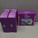 Poise Ultra Thin Incontinence Pads & Postpartum Pads for Bladder Leaks, 3 Drop Light Absorbency, Regular Length, 144 Count