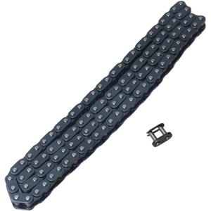 T8F Chain With Spare Master Link For Mini Dirt BIKE Quad ATV 47cc 49cc Minimoto Pocket Bikes 94 96 98 100 102 104 106 Links(T8F-86L)
