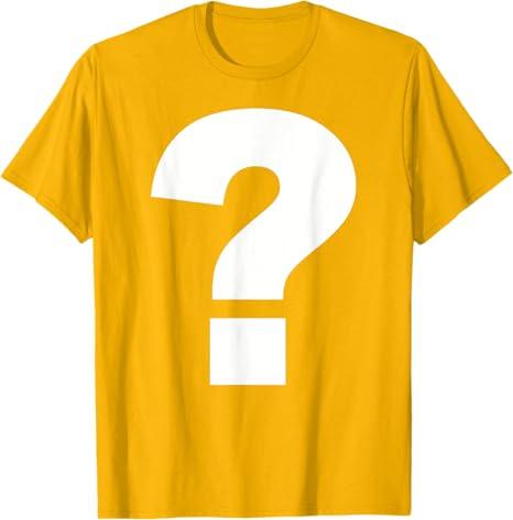 Question mark T-Shirt, Size: M