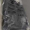 3W Floor Mats Fit for Toyota Tundra 2014-2021 (Only for CrewMax Cab), TPE All Weather Custom Fit Floor Liner for Tundra Accessories SR5/TRD/Limited 1st and 2nd Row Full Set Car Mats Easy Clean, Black