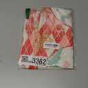 Artoid Mode Pink Diamond Plaid Nutcracker Snowflake Christmas Table Runner, Seasonal Winter Kitchen Dining Table Decoration for Home Party Decor 13x120 Inch