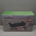 Bonsenkitchen Vacuum Sealer Machine, Powerful Low-Noise Food Vacuum Sealer, Globefish Technology for High-Speed Continuous Working (Full Silver)