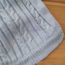 Tangpan Turtleneck Classic Straw-Rope Pro Pet Dog Sweater Apparel (Blue,L) (Large (Pack of 1))