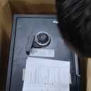 SentrySafe Black Fireproof Waterproof Floor Safe with Dial Combination Lock for Home or Office, 2.05 Cubic Feet, SFW205CWB