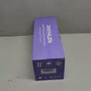 Cervical Neck Pillow, Memory Foam Pillows for Neck and Shoulder Pain Relief, 2 Heights Ergonomic Pillow with Breathable Ice Silk Cover, Neck Support Pillow for Stomach Sleepers White