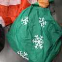 8 FT Christmas Inflatable Santa Claus with Candy and Big Gift Bag Outdoor Decor, Blow Up IP44 Weatherproof Xmas Decorations for Yard, Built-in LED Light for Gardern Lawn Indoor Winter Holiday