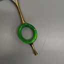 6/7 inch Barber Scissors Shear Curved - Hair Cutting Scissors Two-way Bent Blade Scissor Japanese 440C Steel - Hair Stylists Shears with Twin Tail (C-7 inch-Curved Scissor)