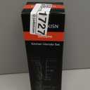 Silicone Kitchen Utensils Set, 5 PCS Heat Resistant Non Stick Cooking Tools, Silicone Spatula/Turner/Serving Spoon/Soup Ladle/Slotted Spoon, for Home and Camping