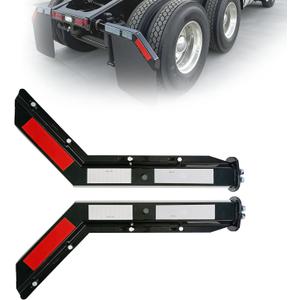 1 1/8" Angled Mud Flap Hangers for Semi Trucks Mud Flap Hangers Mudflap Hangers for Semi Truck Mud Flaps Brackets Splash Guard Mudguard Holder Mount