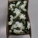 KHOYIME 9 Pack 72 FT Artificial Flower Garland, Fake White Roses Vines Silk Flowers Faux Plastic Outdoor Hanging Floral Ivy Garland Decoration for Wedding Arch Bedroom Home Wall Backdrop Room Decor