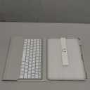 Harvopu Compatible for iPad 11th 10th Generation Case with Keyboard, Folio Cover with Pencil Holder, Multi-Touch Trackpad, 7 Color Backlit, Detachable Keyboard for iPad (A16) 11th/10th Gen (Gray)