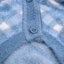 Dog Sweater, Sweaters for Small Dogs, Warm Soft Pet Clothes for Puppy, Medium Large Cat, Dogs Girl or Boy, Dog Shirt for Winter Christmas (Blue, Small)