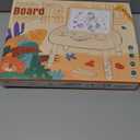 Gift for 1-2 Year Old Girls, Toddler Girl Toys with Magnetic Letters and Numbers, Learning and Educational Toys for 1 2 Year Old, Girls Birthday (Unicorn Pink) (Purple)