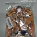 Valpeak 3D Cat Mask, Cat Headband, and Funny Cat Socks with cat Tails (Orange Cat Three-piece)