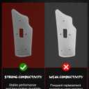 cciyu Front Left Seat Switch Bezel Compatible with 2003-06 For Chevy Avalanche 1500 Front 6 Way Power Seat Switch Bezel Driver Side General Motors OE 88941672