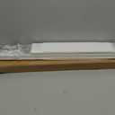 Silent Curtain Track Ceiling Mount 5 ft - 16 ft, Wide 4" White Aluminum track Curtains Rail Set (Double track, 8.7 feet)