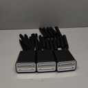 NACINIC Solar Spot Lights Outdoor Waterproof IP65, [3 Pack/100 LED/4 Modes] 2-in-1 Solar Landscape Spotlights, Auto On/Off High Lumens Spot Lights for Outside Yard Garden Pathway (Cool White)