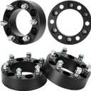 Youxmoto 6x5.5 Wheel Spacers 2inch Fit for Chevy Silverado 1500 GMC Sierra, for Chevrolet Tahoe Express 1500, Escalade Yukon Suburban, 108mm Bore 6x139.7mm Wheel Adapters with M14x1.5 Studs, 4PCS