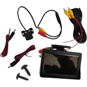 4.3" TFT LCD Monitor+Reversing Camera 170Car Rear View Kit Truck Multifunction Car Reversing Parking Camera + Wired 4.3" Rear View LCD Monitor Kit Shockproof 4.3" TFT