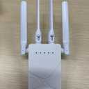 WiFi Extender, Long Range Internet Repeater Signal Booster for Home1-Tap Setup