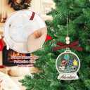 3 x 2025 Travel Christmas Ornaments Gifts, Christmas Tree Decoration Wooden Ornament, Christmas Decorative Hanging Sign for Men Women Mom Dad Friends (Adventure)