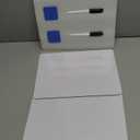 MaxGear Small White Board 2 Pack Dry Erase Boards, 9''x 12'' Mini White Board Double Sided Portable Whiteboards for Students Teachers School Supplies Lapboards Including 2 Markers and 2 Erasers